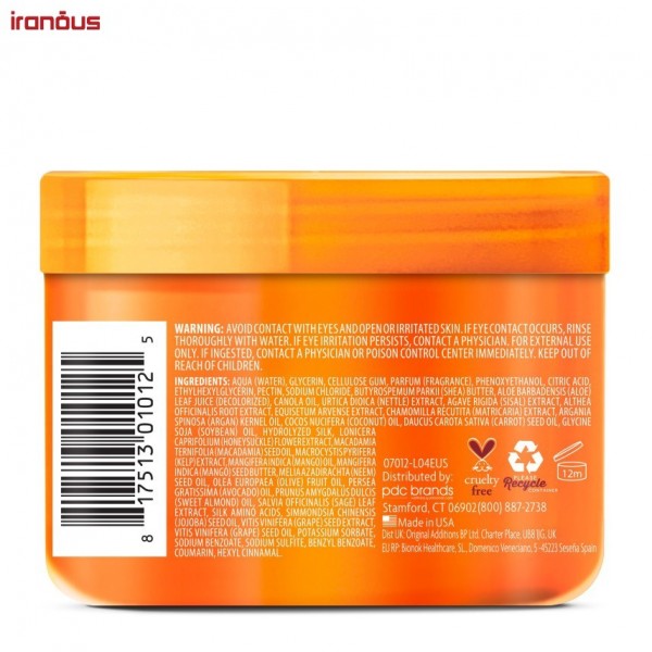 کاسترد حالت دهنده و براق کننده مو کنتو Shea Butter