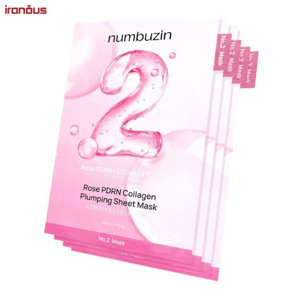 ماسک ورقه ای کلاژن نامبوزین No.2 Rose PDRN