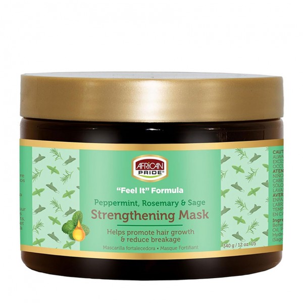 ماسک مو داخل حمام استحکام بخش و ضد ریزش رزماری آفریکن پراید