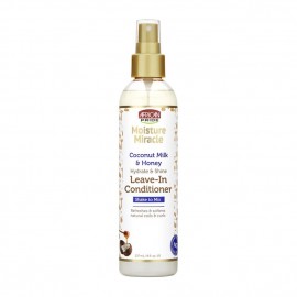 اسپری موی آبرسان و براق کننده شیر نارگیل و عسل آفریکن پراید