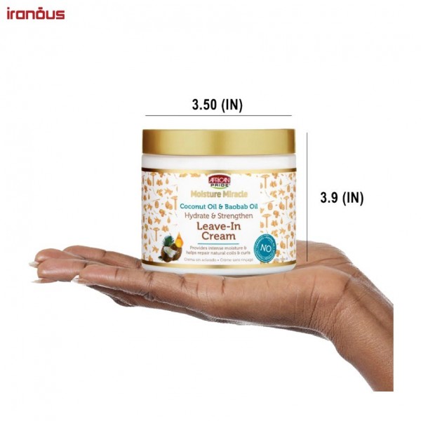 کرم نرم کننده بعد حمام آفریکن پراید Coconut Oil & Baobab Oil