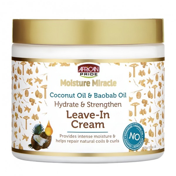 کرم نرم کننده بعد حمام آفریکن پراید Coconut Oil & Baobab Oil