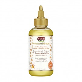 روغن تقویت کننده و مرطوب کننده موی فر با 5 دانه روغنی آفریکن پراید
