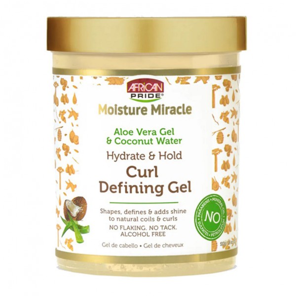 ژل حالت دهنده موی فر آلوئه ورا و آب نارگیل آفذیکن پراید