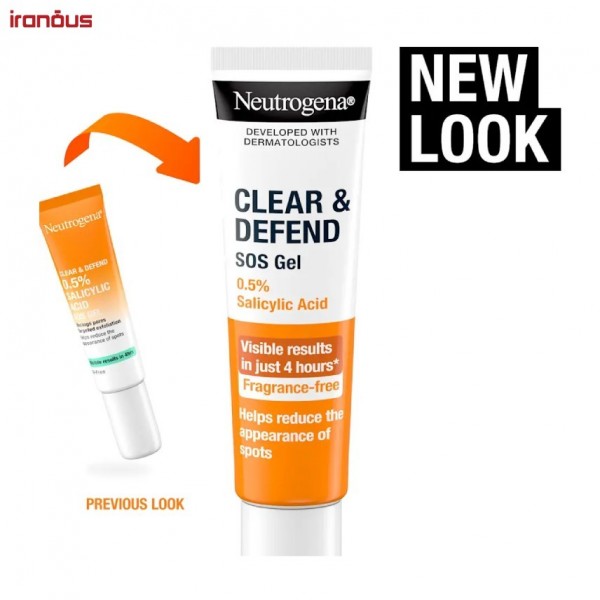 ژل ضد جوش فوری نیتروژنا Clear & Defend