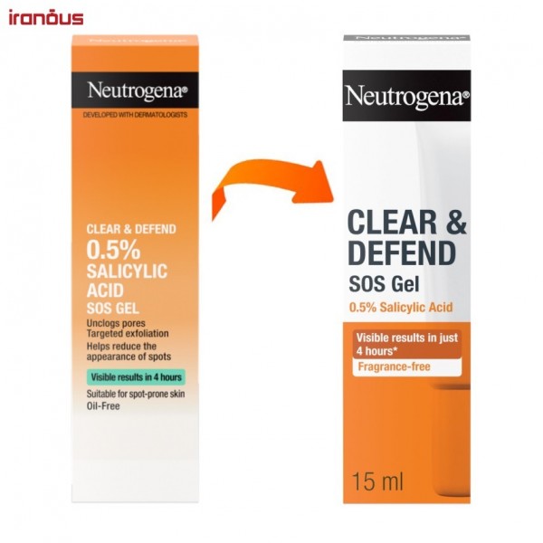 ژل ضد جوش فوری نیتروژنا Clear & Defend