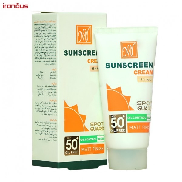 کرم ضد آفتاب بدون رنگ مات مای Spot Guard SPF50