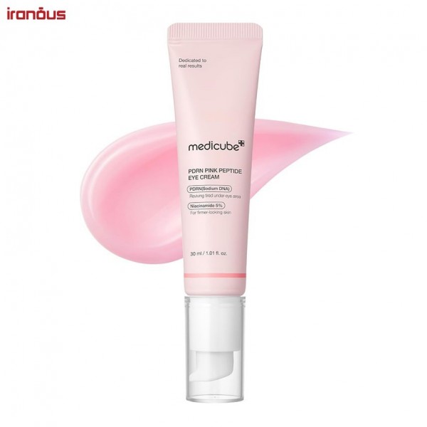 کرم دور چشم ضد چروک PDRN و پپتاید صورتی مدی کیوب