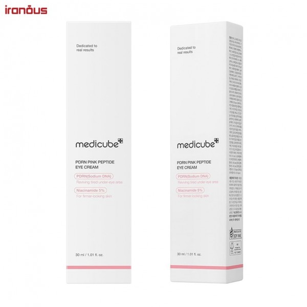 کرم دور چشم ضد چروک PDRN و پپتاید صورتی مدی کیوب