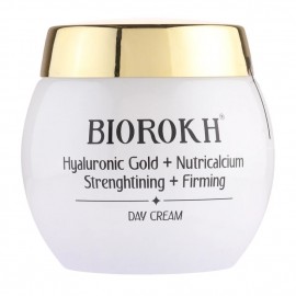 کرم روز تقویت کننده و سفت کننده پوست بایورخ Hyaluronic Gold +Nutricalcium