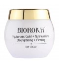 کرم روز تقویت کننده و سفت کننده پوست بایورخ Hyaluronic Gold +Nutricalcium