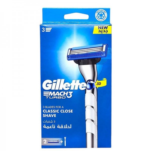 تیغ اصلاح ژیلت Match 3 Turbo 3D