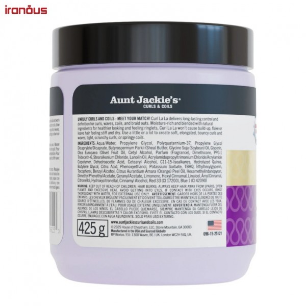 کاسترد حالت دهنده مو آنت جکیز Curl La La