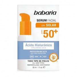 سرم ضد آفتاب بدون رنگ باباریا Hyaluronic Acid SPF50