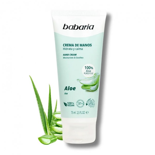 کرم مرطوب کننده دست باباریا Aloe