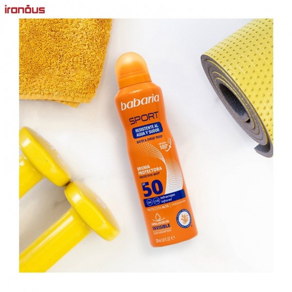 اسپری ضد آفتاب باباریا Sport SPF50