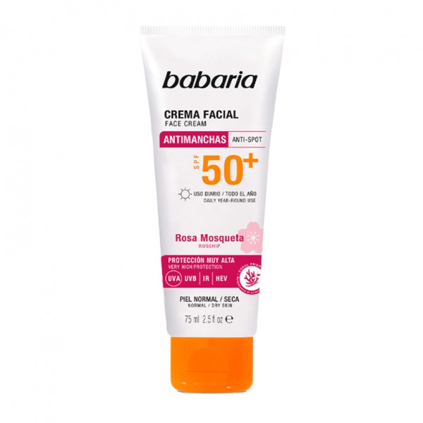 کرم ضد آفتاب و ضد لک باباریا Rosa Mosqueta SPF50