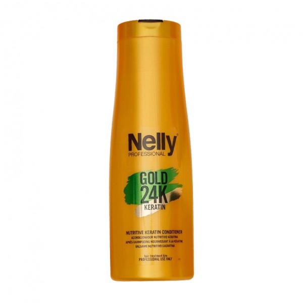 نرم کننده مو مغذی نلی پروفشنال Gold 24K Keratin