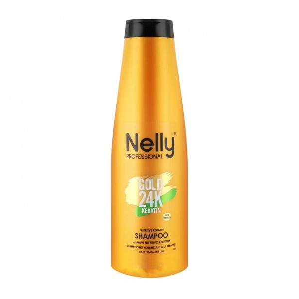 شامپو مو مغذی نلی پروفشنال Gold 24K Keratin