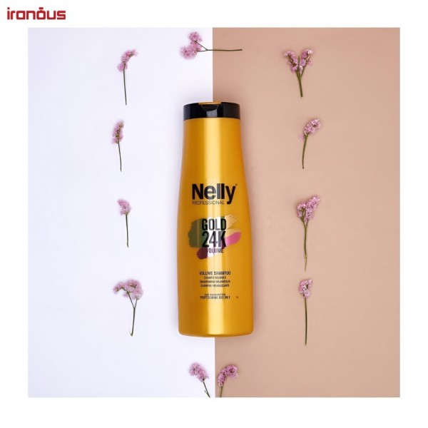 نرم کننده موهای نازک و کم حجم نلی پروفشنال Gold 24K