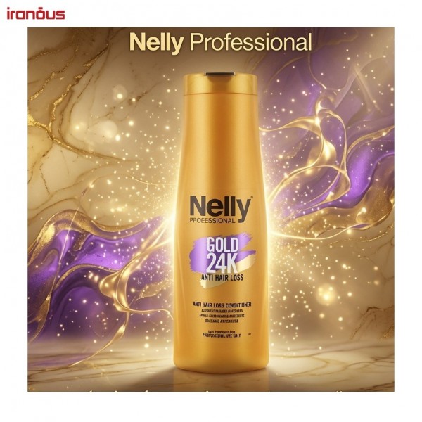 نرم کننده ضد ریزش مو نلی پروفشنال Gold 24K