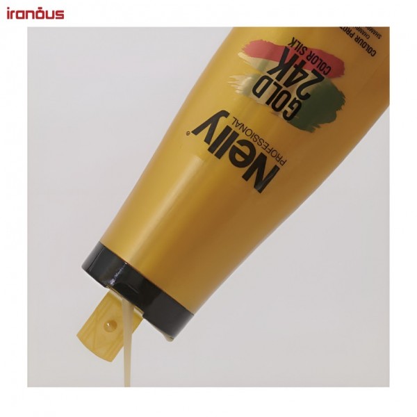 نرم کننده محافظ رنگ مو نلی پروفشنال Gold 24K