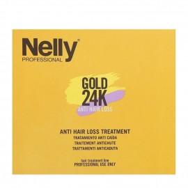 آمپول سرمی ضد ریزش مو نلی پروفشنال Gold 24K