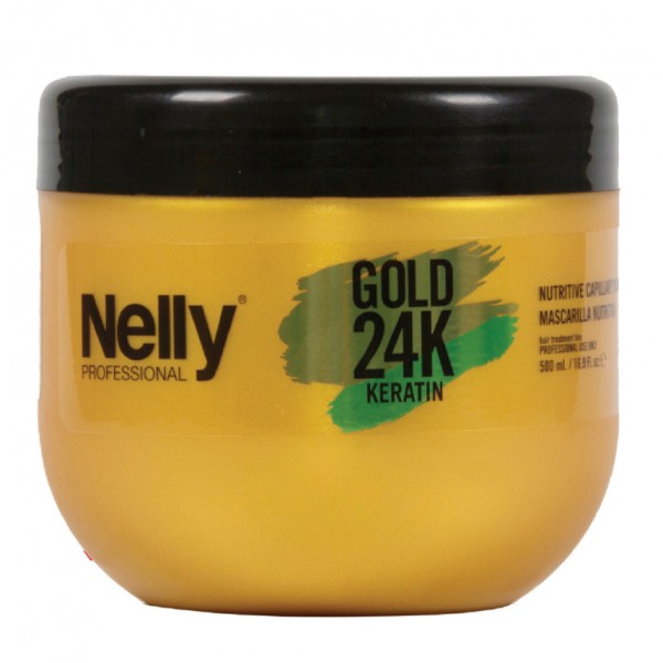 ماسک مو مغذی داخل حمام نلی پروفشنال Gold 24K Keratin