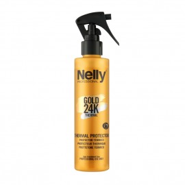 اسپری محافظ حرارتی مو نلی پروفشنال Gold 24K