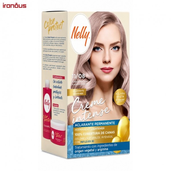 کیت رنگ مو نلی Creme Intense 11/08