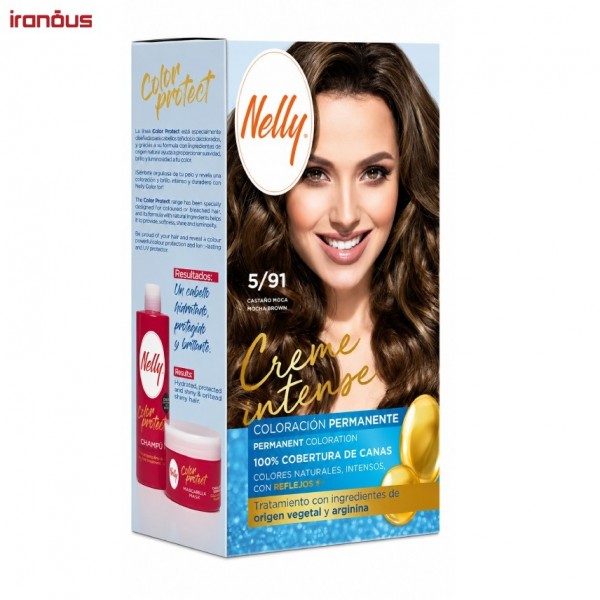 کیت رنگ مو نلی Creme Intense 5/91