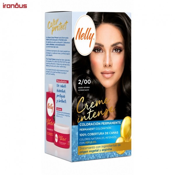 کیت رنگ مو نلی Creme Intense 2/00