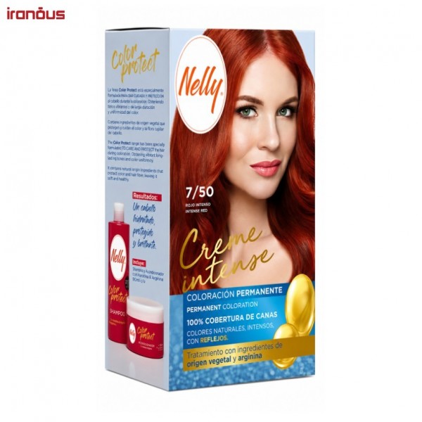 کیت رنگ مو نلی Creme Intense 7/50