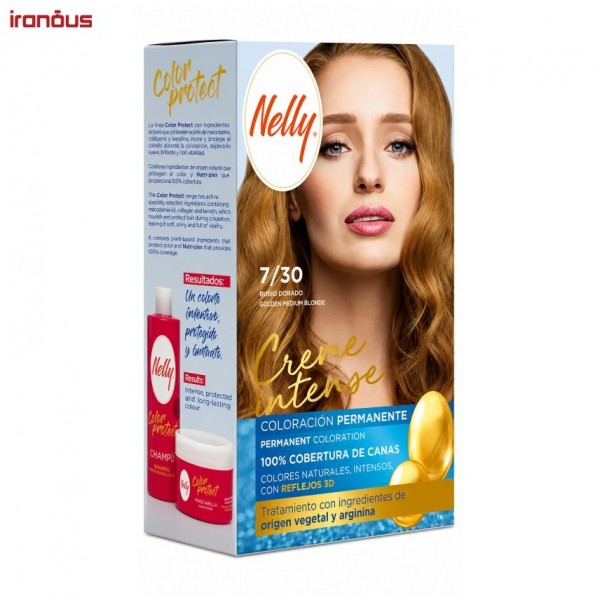 کیت رنگ مو نلی Creme Intense 7/30