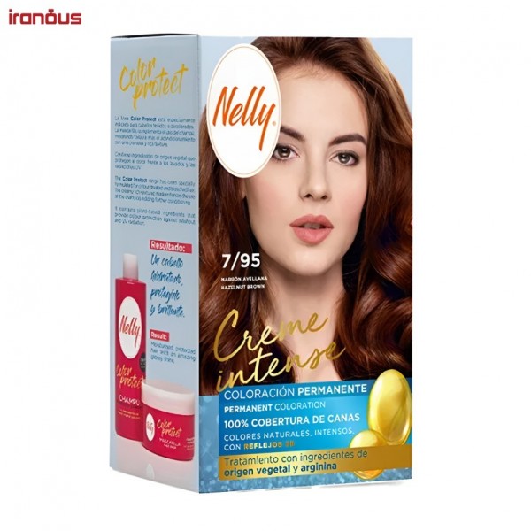 کیت رنگ مو نلی Creme Intense 7/95