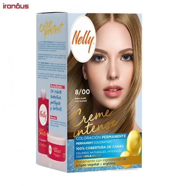 کیت رنگ مو نلی Creme Intense 8/00