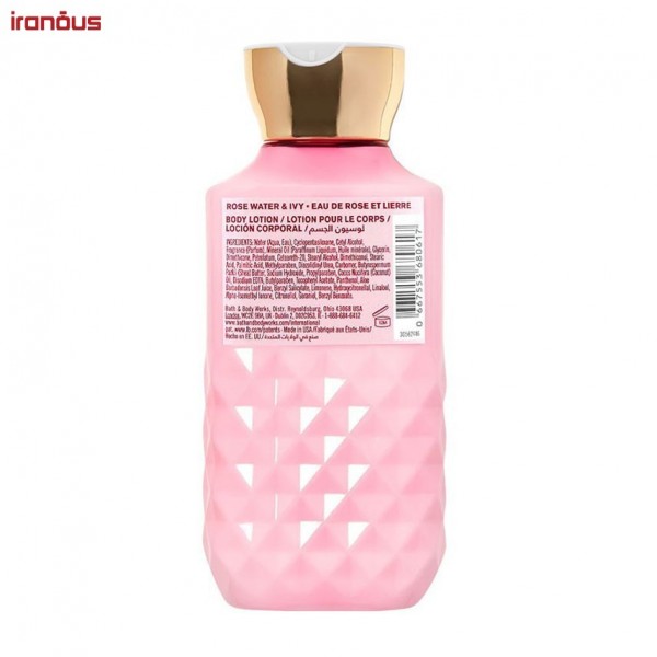 لوسیون بدن بس اند بادی ورکز Rose Water Ivy