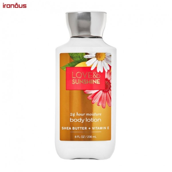 لوسیون بدن بس اند بادی ورکز Super Smooth Love and Sunshine