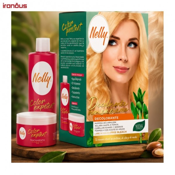 کیت دکلره مو بدون آمونیاک نلی