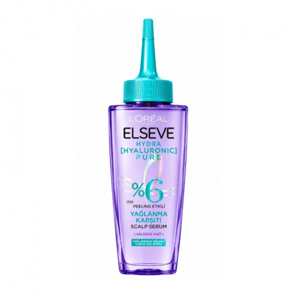 سرم لایه بردار پوست سر لورآل Elseve Hydra Hyaluronic Pure
