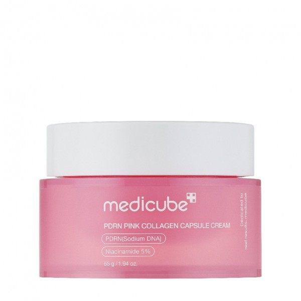 کرم کپسولی مدی کیوب PDRN Pink Collagen