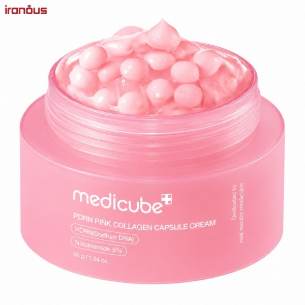 کرم کپسولی مدی کیوب PDRN Pink Collagen