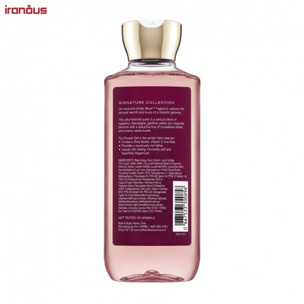 شاور ژل بس اند بادی ورکز Amber Blush