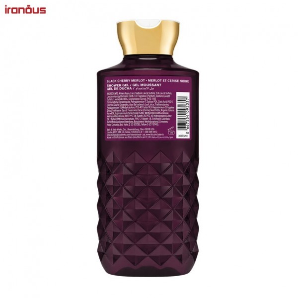 شاور ژل بس اند بادی ورکز Black Cherry Merlot