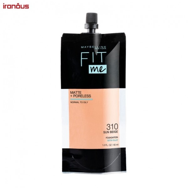 کرم پودر پاکتی میبلین Fit Me 310
