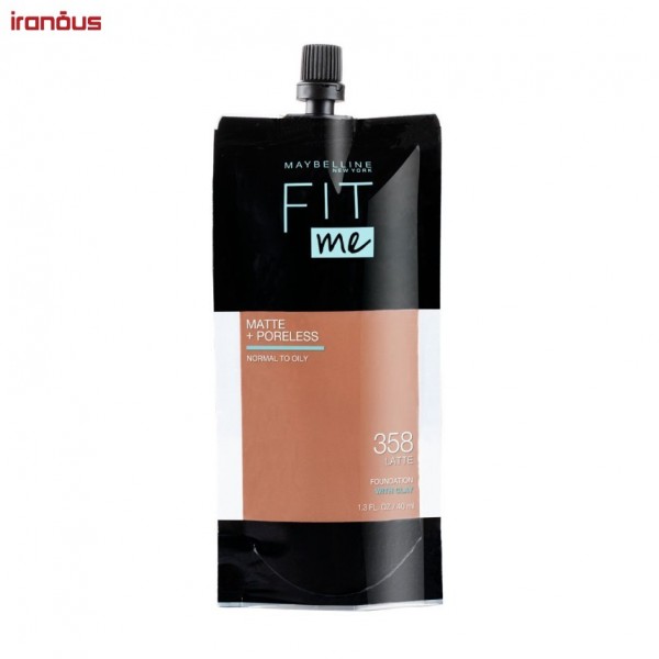 کرم پودر پاکتی میبلین Fit Me 358