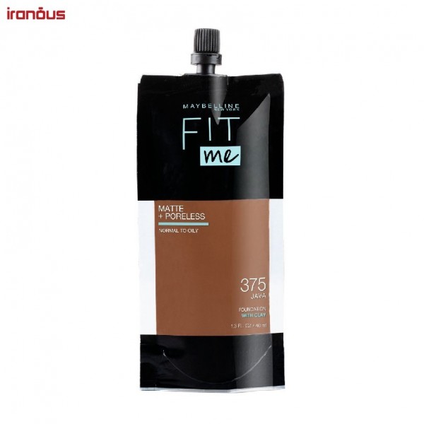 کرم پودر پاکتی میبلین Fit Me 375
