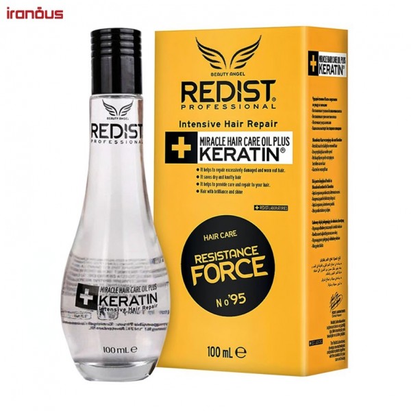روغن مو ترمیم کننده ردیست Keratin