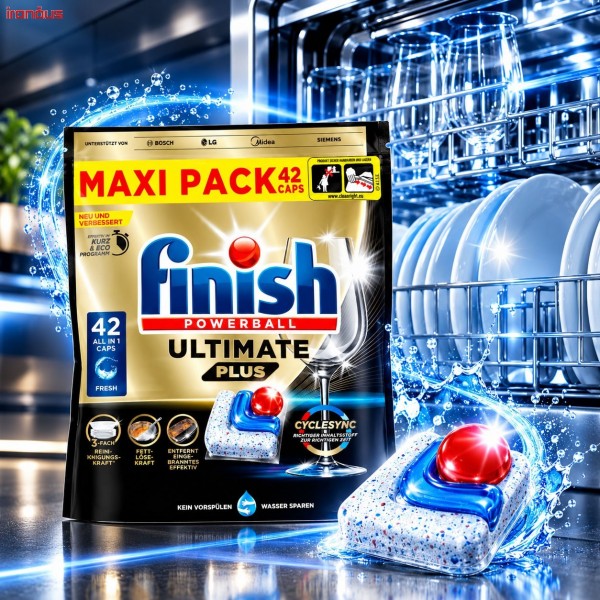 قرص ماشین ظرفشویی فینیش Ultimate Plus