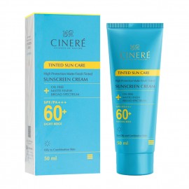 کرم ضد آفتاب رنگی سینره +SPF 60